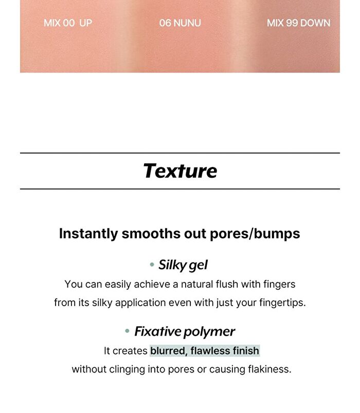 Mousse Care Cheek Handy - 8 Colors - #00 Up