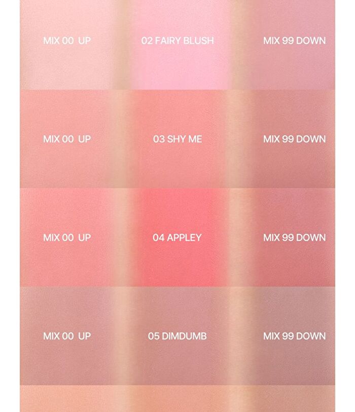Mousse Care Cheek Handy - 8 Colors - #06 Nunu