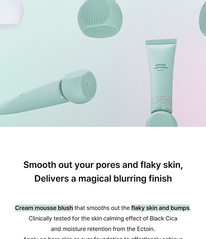 Mousse Care Cheek Handy - 8 Colors - #06 Nunu