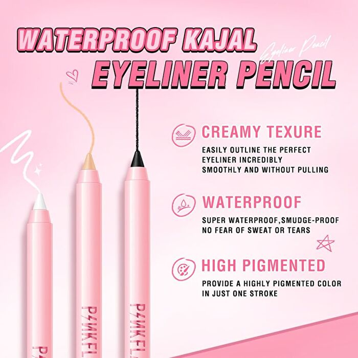 Pinkflash Waterproof Eyeliner Pencil - 3 Colors - #NU01 Nude