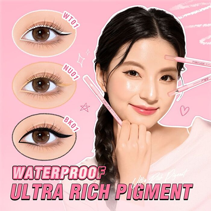 Pinkflash Waterproof Eyeliner Pencil - 3 Colors - #NU01 Nude