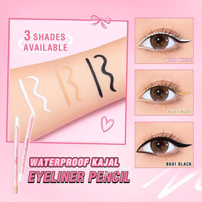 Pinkflash Waterproof Eyeliner Pencil - 3 Colors - #NU01 Nude