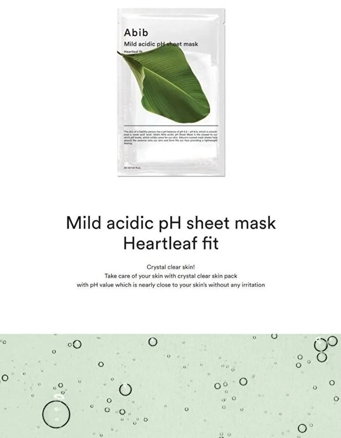 Mild Acidic pH Sheet Mask Set - 6 Types - Glutathiosome Fit