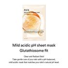 Mild Acidic pH Sheet Mask Set - 6 Types - Glutathiosome Fit