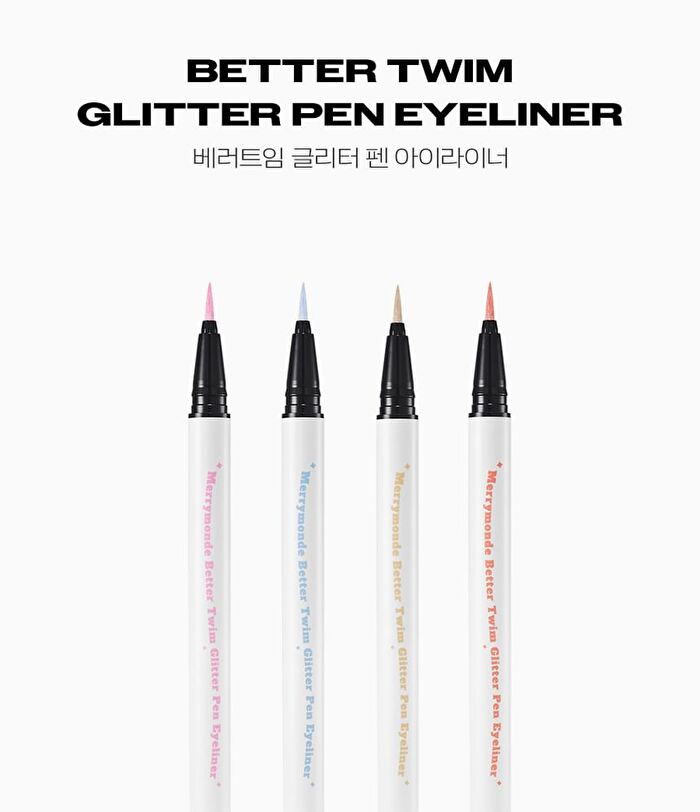 Better Twim Glitter Pen Eyeliner - 4 Colors - #03 Beige