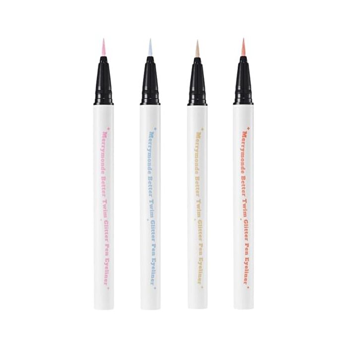Better Twim Glitter Pen Eyeliner - 4 Colors - #04 Rose