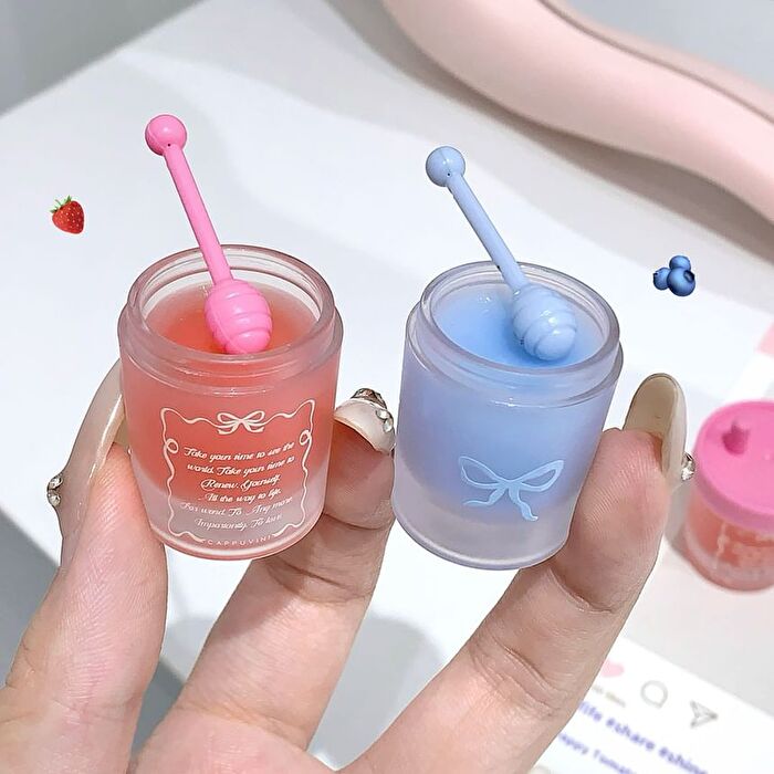 Juicy Straw Cup Lip Mask - 2 Colors - Set (4.8g x 2)