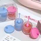 Juicy Straw Cup Lip Mask - 2 Colors - Set (4.8g x 2)