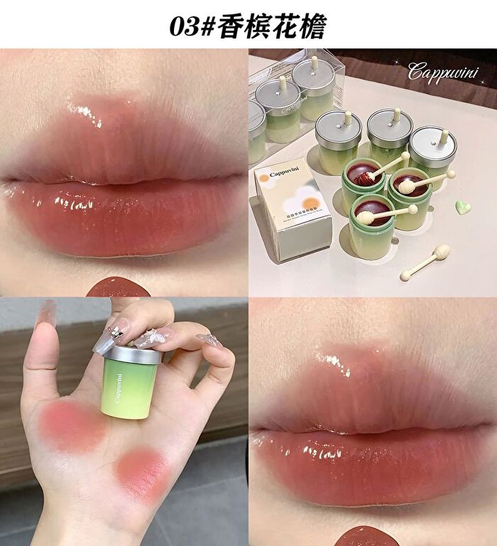 Garden Season Straw Cup Glossy Lipstick - 6 Colors - 04# Cupid - 5g