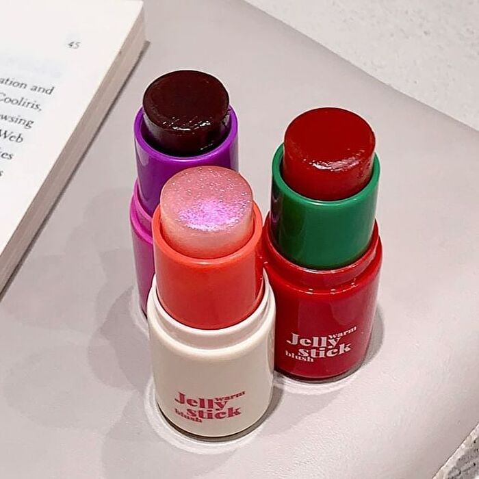 Jelly Color-Changing Blush Stick - 3 Colors - 03# Blueberry Purple - 8g