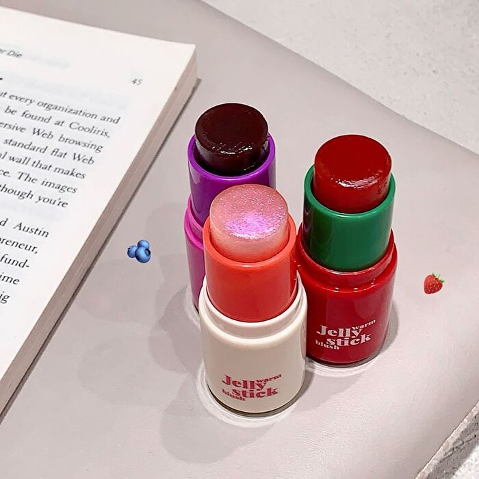 Jelly Color-Changing Blush Stick - 3 Colors - 01# Lychees Pink - 8g