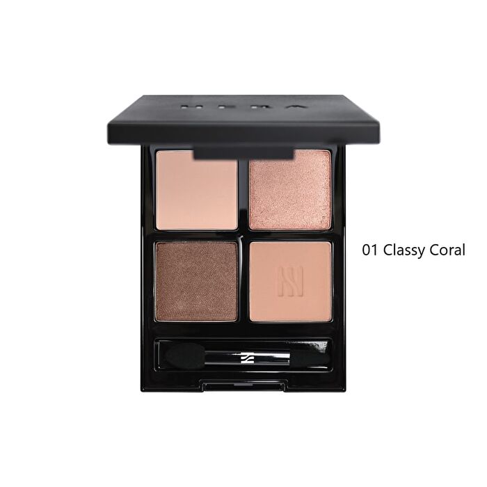 Quad Eye Color Shadow - 4 Types - 2024 Version - #03 Nudy Taupe