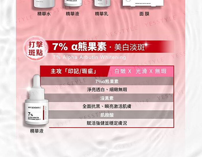 Whitening Mask - 2% Ethyl Ascorbic Acid - 3 pcs