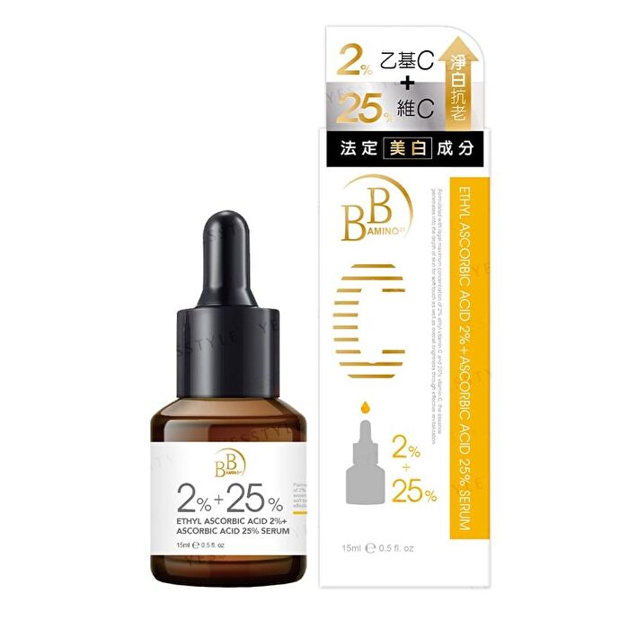 BB Amino Ethyl Ascorbic Acid 2% + Ascorbic Acid 25% Serum - 15ml