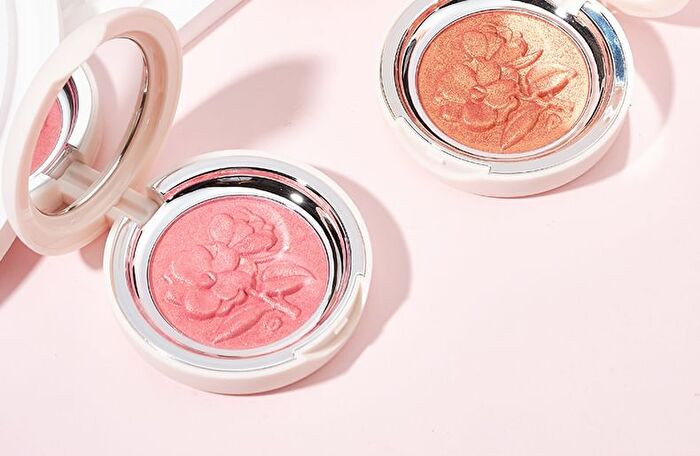 Velvety Flower Embossed Blusher- 3 Colors - M01# Cheerful Pink - 5.5g