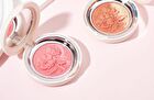 Mack Andy Velvety Flower Embossed Blusher- 3 Colors - M02# Caramel Orange - 5.5g