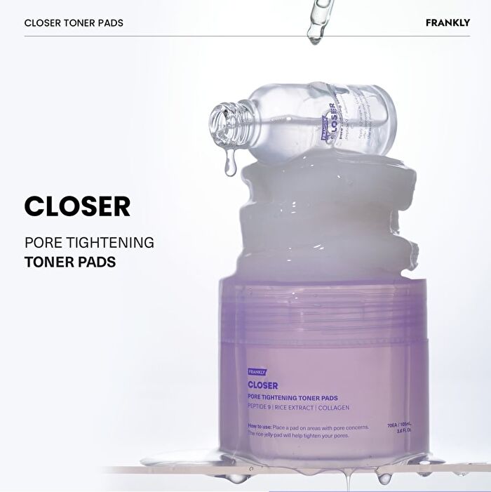 Frankly Closer Pore Tightening Toner Pads - 70 pads
