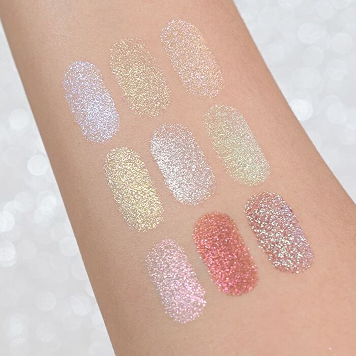 9 Colors Glittery Chameleon Eyeshadow Palette - Encounter - #8g