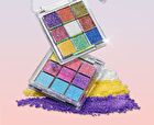 9 Colors Glittery Chameleon Eyeshadow Palette - Neon - #8g