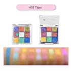 9-Colors Glittery Chameleon Eyeshadow Palette - Tipsy - #8g