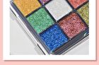 9-Colors Glittery Chameleon Eyeshadow Palette - Tipsy - #8g