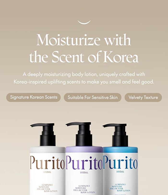 Luminous Moisture Shea Butter Body Lotion - 3 Types - Ocean Breeze