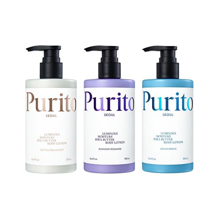 Luminous Moisture Shea Butter Body Lotion - 3 Types - Cotton Dreamlight
