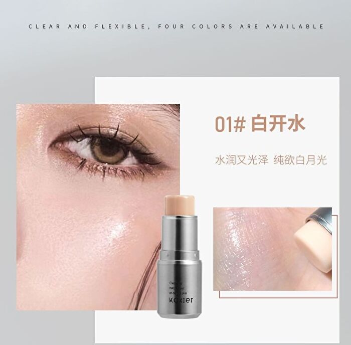 Clear Dynamic Highlighter Stick - 4 Colors - 101# Pure Moonlight - 6g