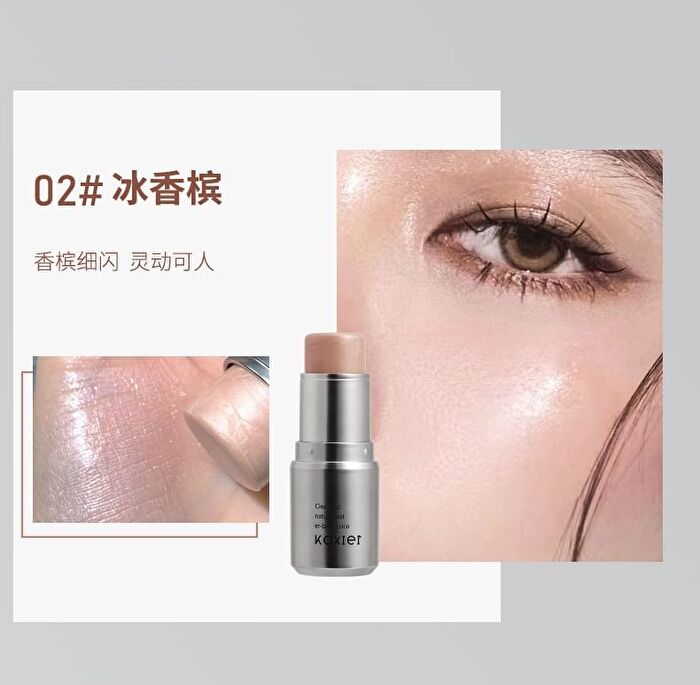 Clear Dynamic Highlighter Stick - 4 Colors - 101# Pure Moonlight - 6g