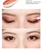 Colorful Two-Color Eyeshadow Stick - 6 Types - 01# Peach Blossom - 3.8g