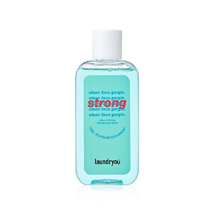 Clean Face Gargle Gel-To-Foam Cleanser Strong - 160g