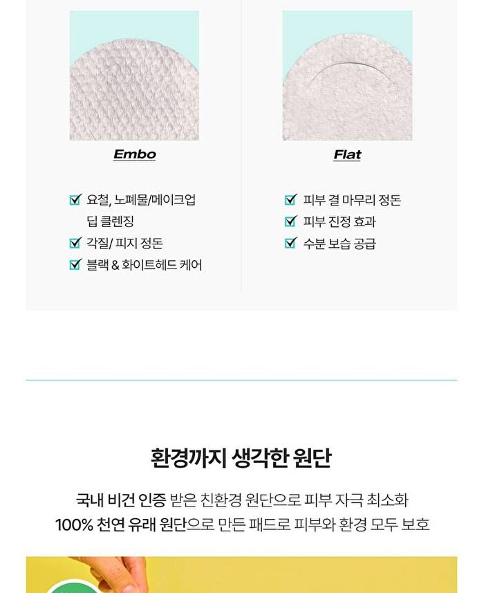 Clean Face Cleansing Pad Soft - 60 pads