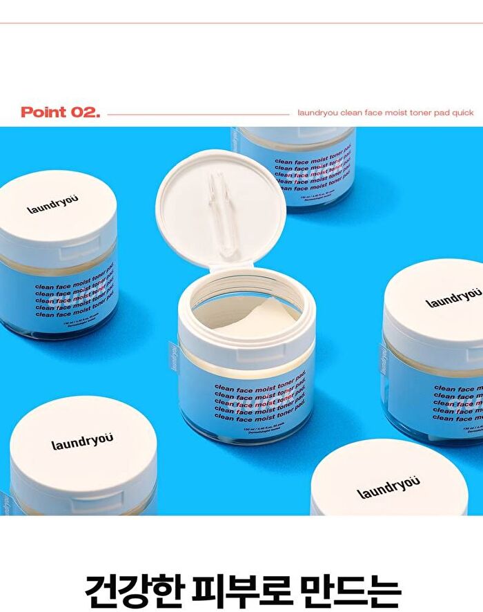 Clean Face Moist Toner Pad Quick - 60 pads