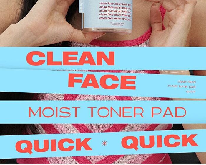 Clean Face Moist Toner Pad Quick - 60 pads