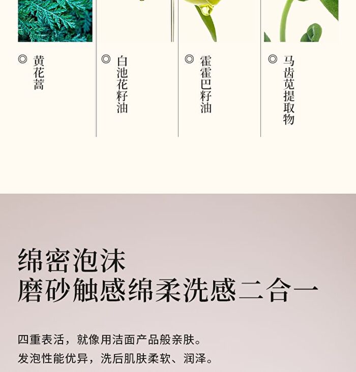 To Glow Plant Extract Purifying Scrub (Travel Size) - 2 Flavors - SANDALWOOD (15g x 6pcs)