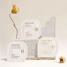 To Glow Plant Extract Purifying Scrub (Travel Size) - 2 Flavors - SANDALWOOD (15g x 6pcs)