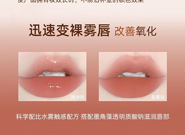 Toorune Spring Blossom Matte Liquid Lipstick Set - 2 Types - U01 (1.8g x 3)