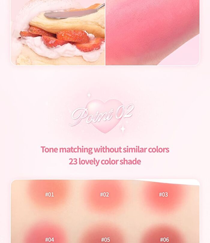 dasique Souffle Color Pot - 23 Colors - #20 Apple Candy