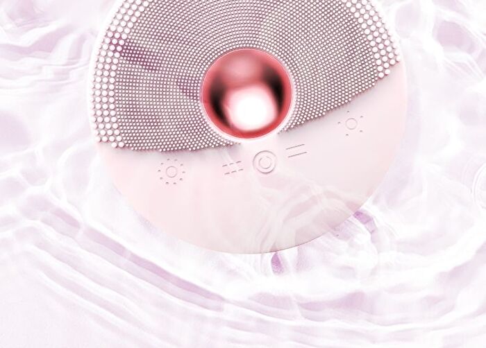 ONE BEAUTY Silicone Facial Cleansing Brush - DTS01 (White) - 1pc