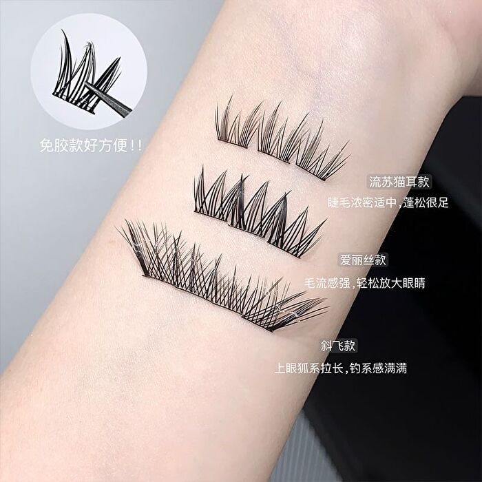 False Eyelashes - 3 Styles - #02 - 24 pairs