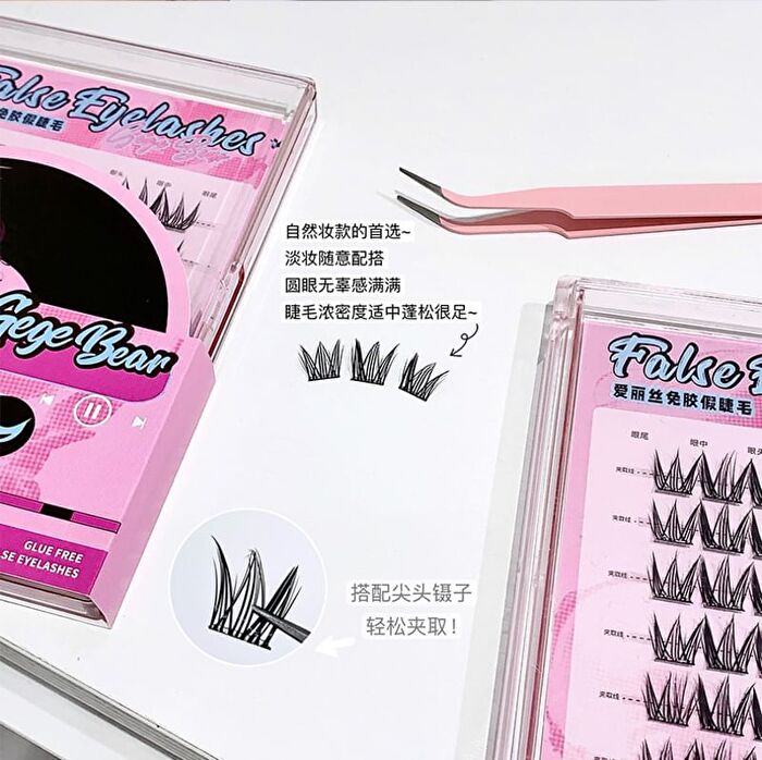 False Eyelashes - 3 Styles - #03 - 24 pairs