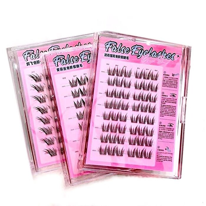 False Eyelashes - 3 Styles - #03 - 24 pairs