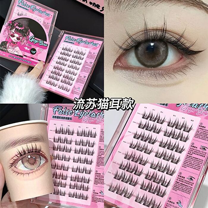 False Eyelashes - 3 Styles - #03 - 24 pairs