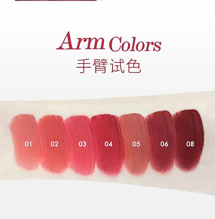 Ccsheer Fluffy Cloud Lip Mud - 7 Colors - 08# Mulled Red Wine - 7g