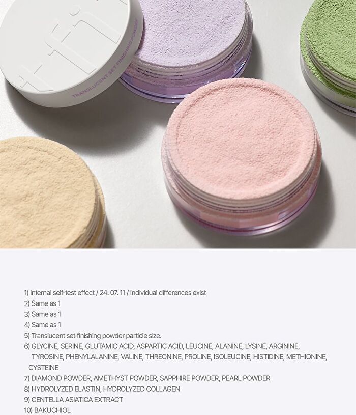 Translucent Set Finishing Powder - 5 Types - #02 Skin Beige