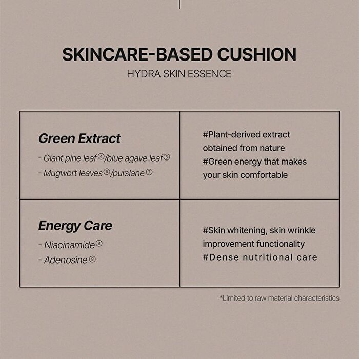Layering Fit Cover Cushion EX - 5 Colors - W04 Buff