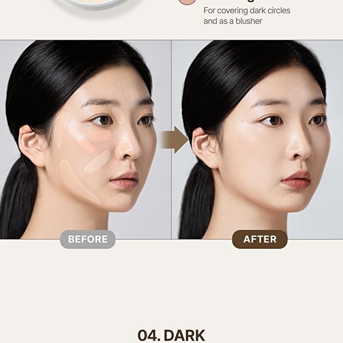 Tfit Cover Up Pro Concealer - 6 Colors - #00 Light