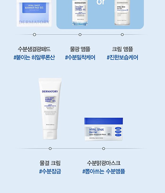 Dermatory Hyal Shot Barrier Cream Ampoule B5 - 50ml