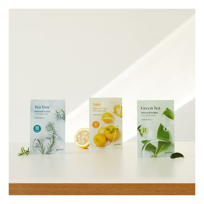 Mild Sheet Mask - 3 Types - 2022 Version - Green Tea
