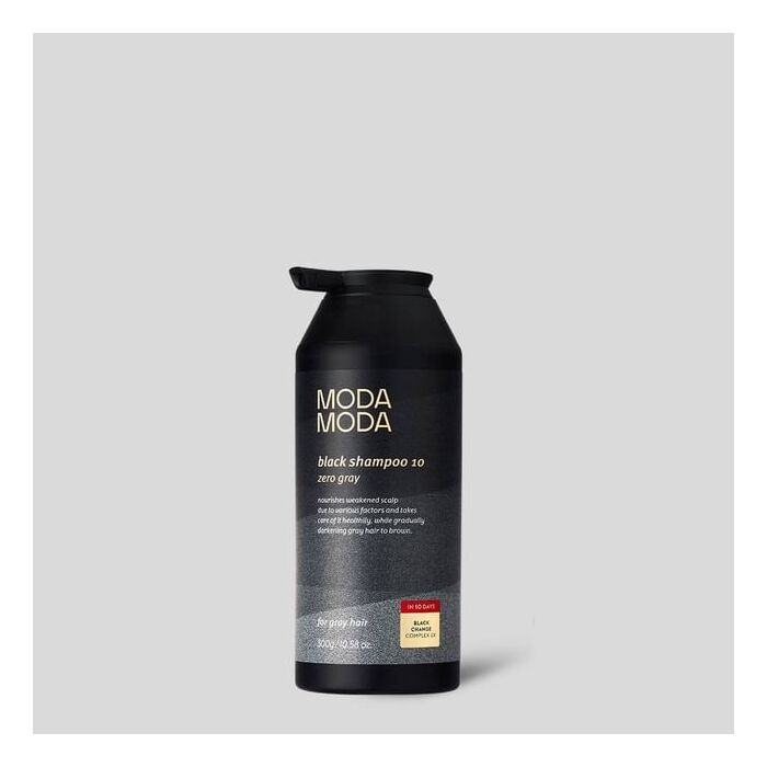 Modamoda Zero Gray Black Shampoo 10 - 300g